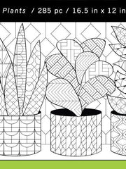 Load image into Gallery viewer, Color-A-Puzzle - Plants