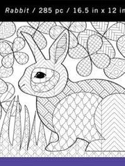 Load image into Gallery viewer, Color-A-Puzzle - Rabbit