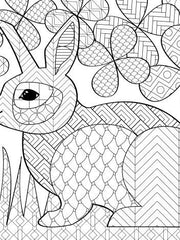 Load image into Gallery viewer, Color-A-Puzzle - Rabbit