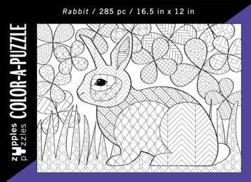 Color-A-Puzzle - Rabbit