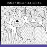 Load image into Gallery viewer, Color-A-Puzzle - Rabbit
