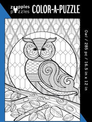 Load image into Gallery viewer, Color-A-Puzzle - Owl
