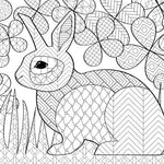 Load image into Gallery viewer, Color-A-Puzzle - Rabbit
