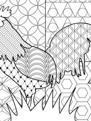 Load image into Gallery viewer, Color-A-Puzzle - Rooster
